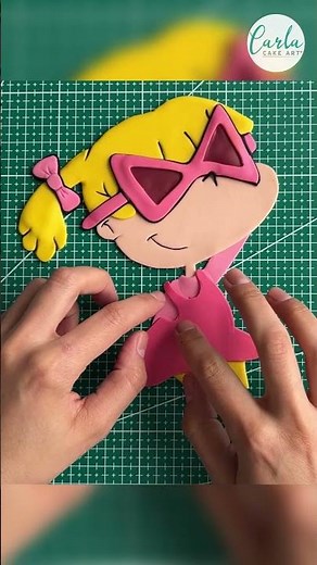 Angelica Pickles from Rugrats Cake