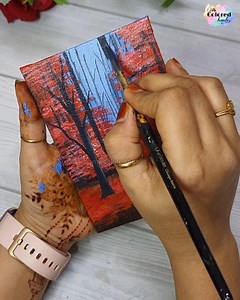 42K views · 1.3K reactions | A very beautiful acrylic painting tutorial | My colored hands | Facebook