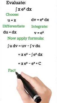Integration by Parts Explained | Step-by-Step Beginner to Exam Method