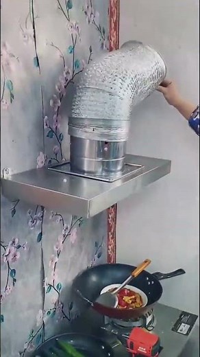 DIY Kitchen Exhaust Fan Works Perfectly #kitchen #cooking #homeimprovement