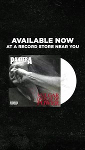 Special colored vinyl for record store day! Here’s where you can find copies: https://rhino.lnk.to/PanteraIndie | Pantera