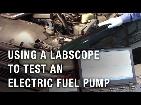 Using a Labscope To Test An Electric Fuel Pump