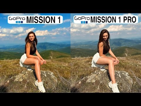 GoPro Mission 1 Vs GoPro Mission 1 Pro Camera Test Comparison