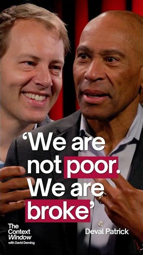 Why his grandmother's money mindset changed everything | Deval Patrick