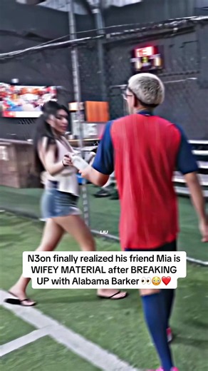 N3on finally realized his friend Mia is WIFEY MATERIAL after BREAKING UP with Alabama Barker 👀😳❤️ #n3on