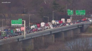 Trucker convoy protest clogs DC highways for 3rd day, MPD closed exits and lanes