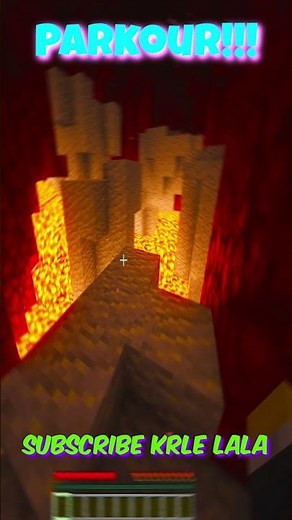 Minecraft impossible parkour trick !!! #minecraft