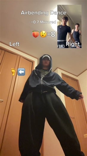 Slow & Mirrored Dance tutorial🔥AIRBending Dance Challenge #shorts