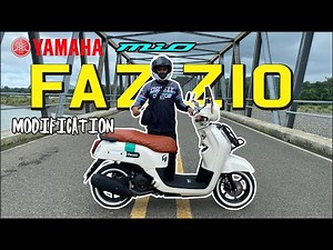 YAMAHA FAZZIO 125 MODIFICATION | TOP SPEED | SPECS | BRIA MOTOVLOG