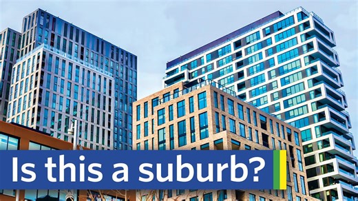 What is a suburb?