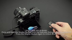 JJC Wireless Remote Control for Panasonic Lumix G9 II G85 G7 GH7 GH6 GH5 GH5S GH4 S5 S1 S1R S1H GX8 GX7 FZ2500 FZ2000 FZ1000 II FZ300 FZ100 FZ150 FZ200 FZ50 G5 G6, Replaces Panasonic DMW-RS1 DMW-RSL1