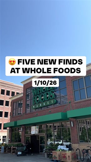 😍 I’m officially obsessed with today’s discoveries at Whole Foods Market! Sweet, salty, crunchy… basically everything my snack cravings asked for! #wholefoodsmarket #wholefoodsfinds