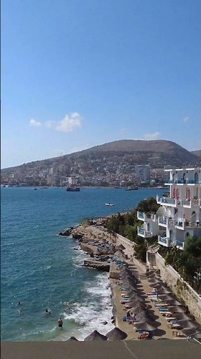 Saranda Beach in Albania