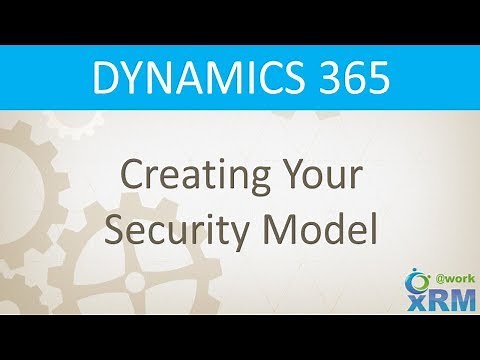 DYNAMICS 365: Creating your Security Model