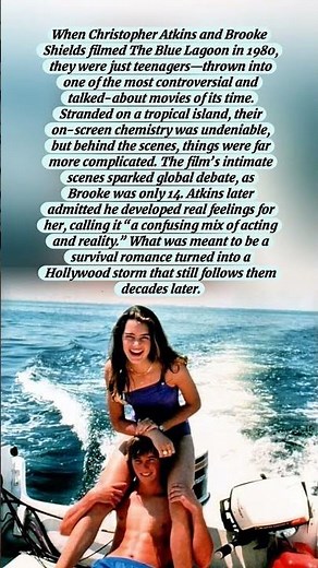 When Christopher Atkins and Brooke Shields filmed The Blue Lagoon in 1980.