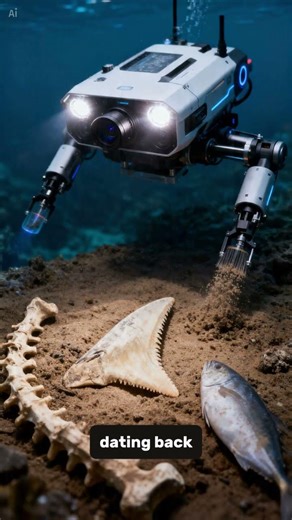 A Robot Found What?! 🤖🦈 40,000-Year-Old Secrets Uncovered!