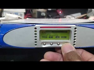 Powersoft K Series... Map to Amplifier Clock / Usage Screen