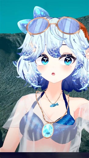 Moshi moshi~ kikoeteiru? (Hello, can you hear me?) #vtuber #anime #vtuberclips