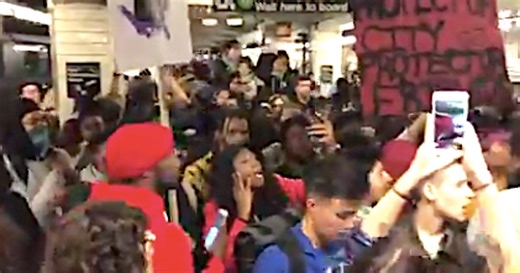 Demonstrators Hit Brooklyn Streets, Subway Station To Protest Police Brutality