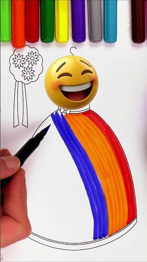 Princess Skirt Coloring | Fun & Colorful Crayon #kidscoloring #princesscoloring #learncolors