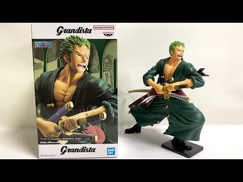 ONE PIECE RORONOA ZORO Grandista Figure | Unboxing & Details