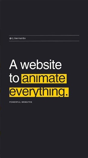 A website to animate everything! Here’s the link: rjbernaldo.com/free-spreadsheet