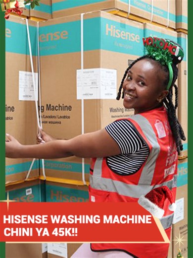 Hisense front load washing machine,Upgrade your laundry game with the Hisense 9KG Front Load Washing Machine Powerful wash, smart features, and care you can trust for your family 👕✨. You can get it on the kilimall app going for only ksh 43,599 .Use this code 17841177 to search it and place your order now #hisense #Kilimall #onlineshopping #discounts #kilimallxmasssale #xmassale #kilimallhaul #xmass #delivery #hotdeals