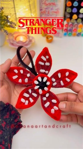 DIY DEMOGORGON From PIPE CLEANERS Stranger THINGS CRAFT