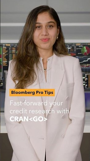 Bloomberg Pro Tips: Fast-forward your credit research with CRAN