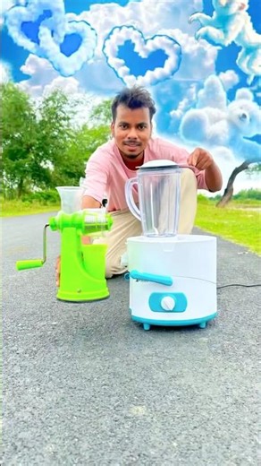 Hand Juicer vs Havells Juicer Mixer Grinder unboxing ￼