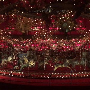 1.6K views · 26 reactions | The House on the Rock in Spring Green, WI has the biggest carrousel in the world with 269 hand carved animals, but none of them horses. The horses all hang from the back walls. | Ohio Festivals | Facebook
