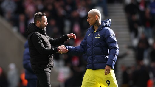 'I am sorry for them' - Roberto De Zerbi bizarrely claims Tottenham flops 'don't need a coach' after opening his reign with damaging defeat to Sunderland | Goal.com US