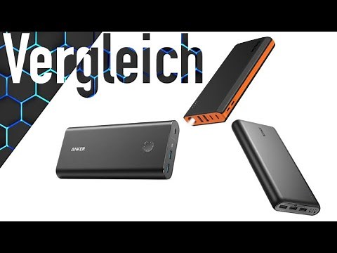 Vergleich der besten Powerbanks ★mit mehr als 20000mAh★