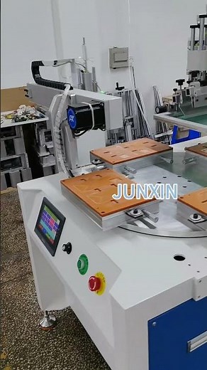 rotary screen printing machine,suitable for batch printing of small items #factory #screenprinting