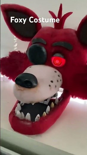 My Fnaf Foxy costume. #cosplay #fnaf #fivenightsatfreddys #fursuit #fnafcosplay #foxycosplay