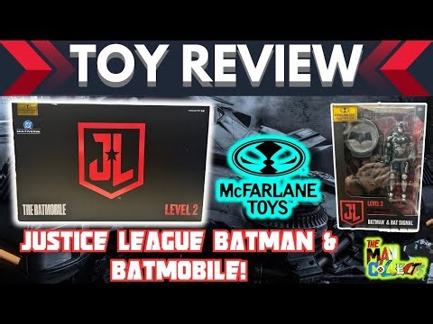 TOY REVIEW | Justice League Batman & Batmobile By McFarlane! Was It Worth It? #batman #toys #review