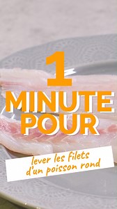 Apprenez à lever les filets d'un poisson rond en toute simplicité avec les astuces de Chef Christophe 👌 | 750g : Recettes de cuisine