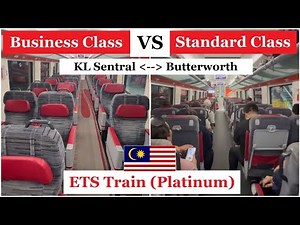 ETS Train (Platinum) - Is Business Class REALLY Better Than Standard Class? #207