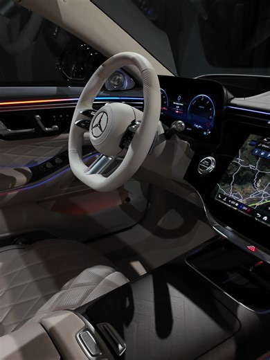 Nuevo interior del Mercedes S-Class 2026