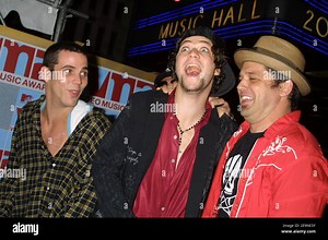 New York, NY--August 29, 2002--MTV Video Music Awards at Radio City Music Hall- STEVE O, Bam Margera Stock Photo - Alamy