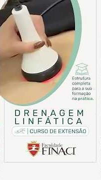 Drenagem Linfática - Curso de Extensão | Faculdade FINACI