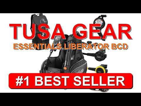 TUSA Gear Essentials Liberator BCD Open Water Scuba Diving Package w Element III - B0FGKMSVW2