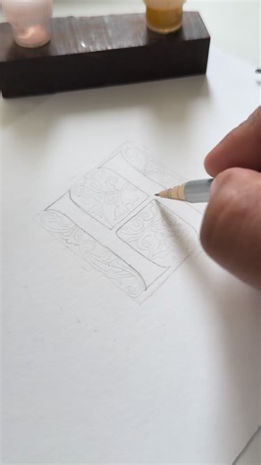 It's great to be back after the Diwali break. I've been teaching a monogram session throughout the month, with just one session remaining. There's a lot of pending work, and new developments are on the horizon. I can't wait to share all the updates with you!! . . Used Instacoll gilding gel With gold leaf by @oriandcalli . . . . #calligraphy #gilding #handwritten #goldleaf #monogram #illumination #illuminated #illuminationart | Avinash Kharat