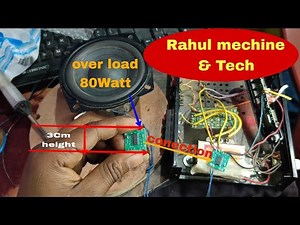 DIY Mini Amplifier – Making and Sound Test 🔊#MiniAmplifier