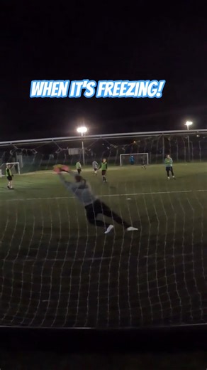 Freezing Warm Up #soccer #futbol #football #cr7 #saves #messi #highlights #shorts #fyp #reels #footy