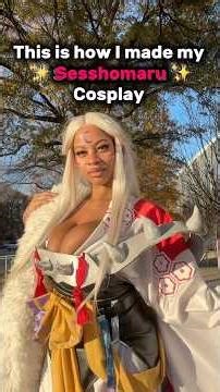 🐕 Sesshomaru cosplay #cosplaysewing #cosplaytutorial #inuyasha #sesshomarucosplay #cosplayer