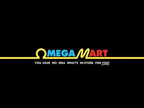 Omega Mart Jingle and Logo Animation [1440p Recreation] (modern colors version)