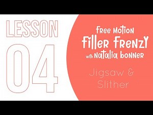 Free Motion Filler Frenzy - Jigsaw & Slither
