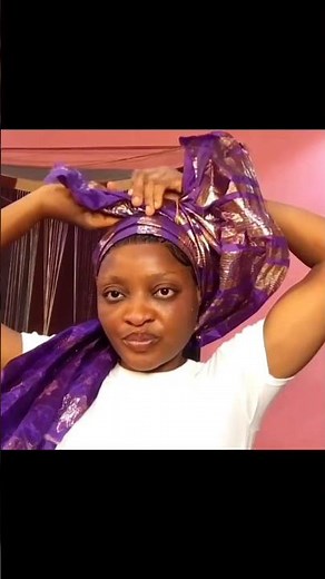 simple sego gele how to tie a simple sego gele as a beginner #segogele #simplegele #headwrap