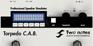 Two Notes Audio Engineering Announces the new Torpedo C.A.B.